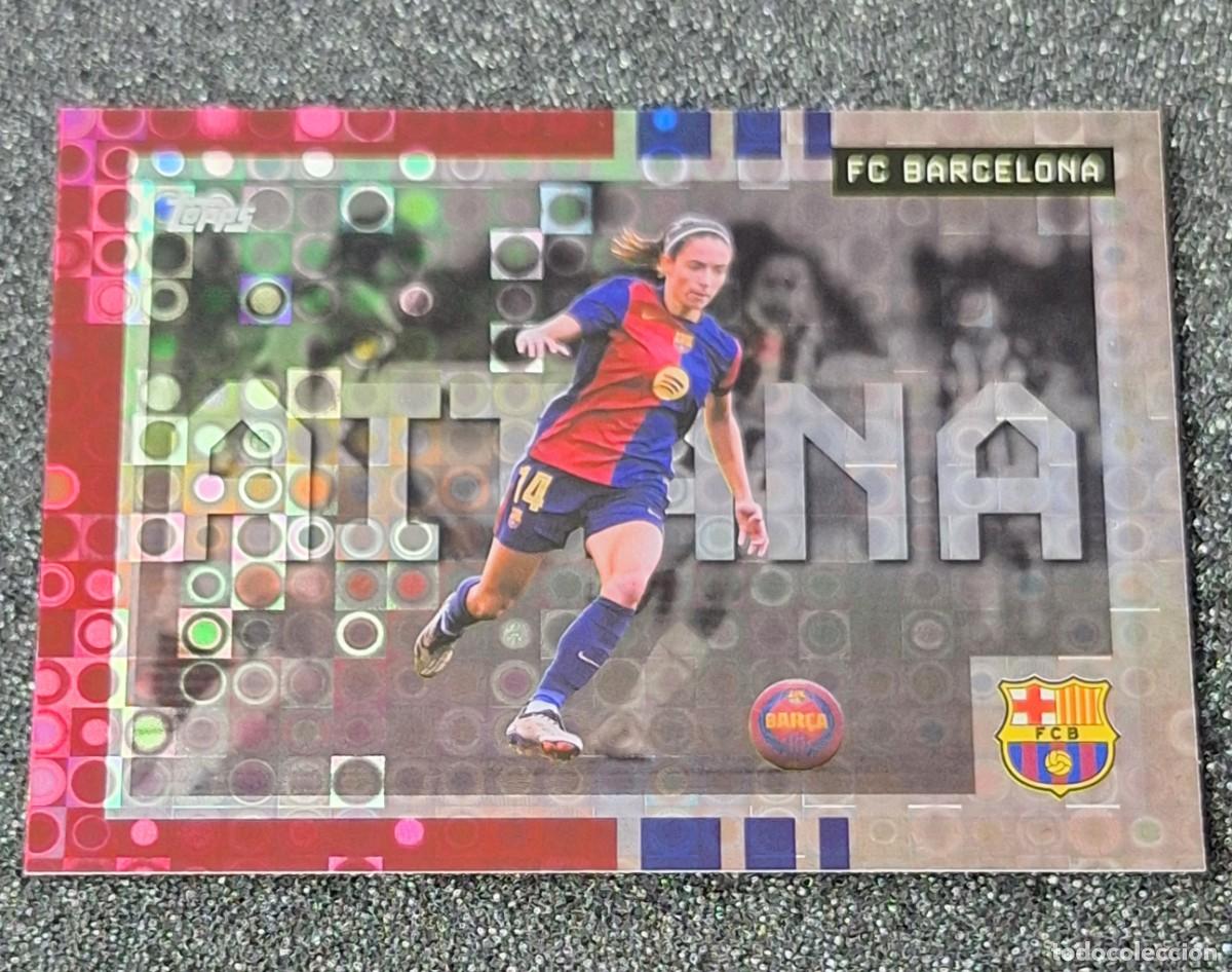 Fu&szlig;ball-Sticker: Aitana Bonmati Barcelona Topps Team Set 2025 Halo Foil #48