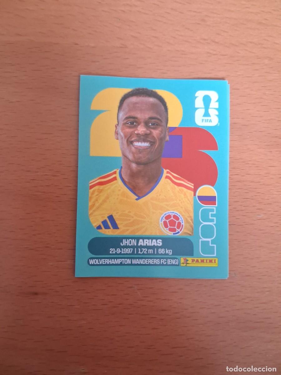 Cromos de F&uacute;tbol: Fifa World Cup 26 Mundial 2026 COL 17 Colombia Jhon Arias