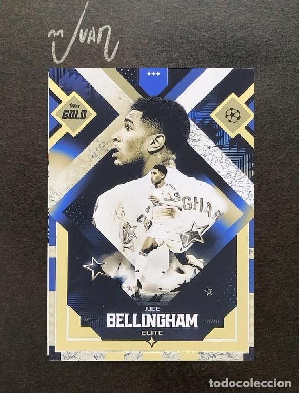 Cromos de F&uacute;tbol: ELITE BELLINGHAM REAL MADRID ⚽ TOPPS &reg; GOLD UCC UEFA CLUB COMPETITIONS 2025 2026 25 26 NUEVO