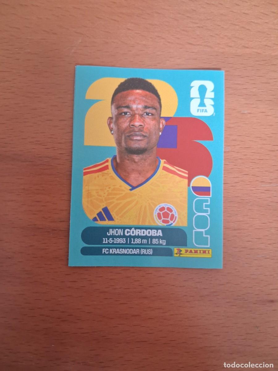 Cromos de F&uacute;tbol: Fifa World Cup 26 Mundial 2026 COL 18 Colombia Jhon Cordoba