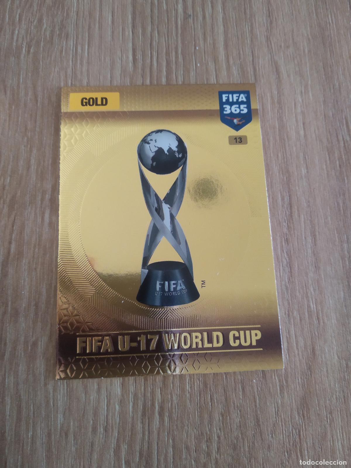 Cromos de F&uacute;tbol: 13 COPA U-17 WORLD CUP TROFEO CROMO FUTBOL PANINI ADRENALYN 16-17 FIFA 365 2016-2017