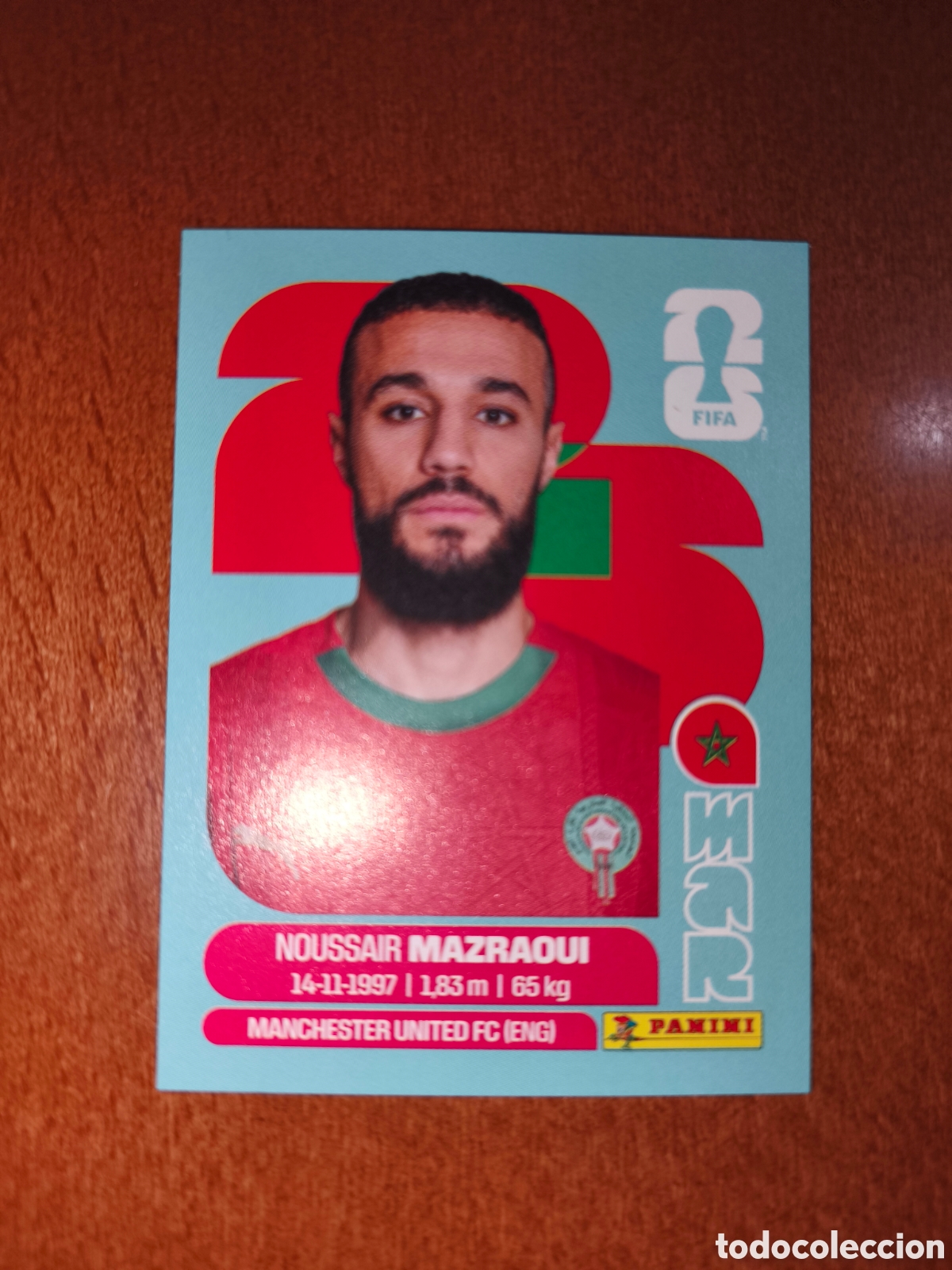 Cromos de F&uacute;tbol: MAR5 Noussair Mazraqui MAR 5 Fifa World Cup 2026 Marruecos