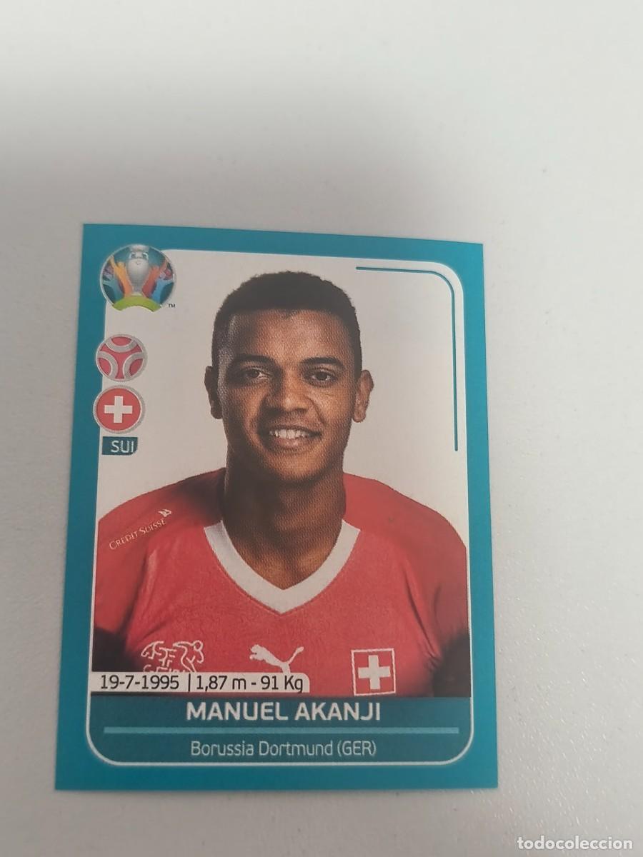 Cromos de F&uacute;tbol: UEFA EURO 2020 PREVIEW EUROCOPA PANINI MANUEL AKANJI 15 SUI CRM2