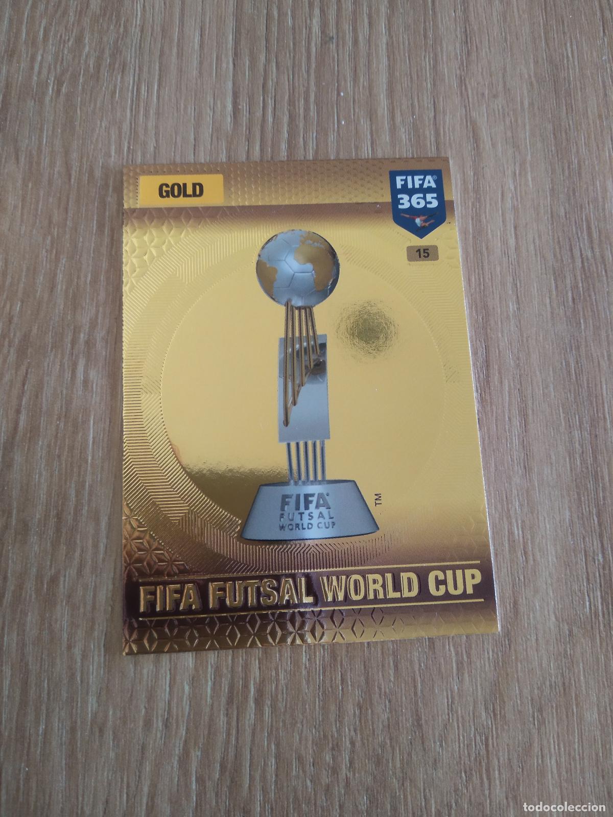 Cromos de F&uacute;tbol: 15 COPA TROFEO FUTSAL WORLD CUP CROMO FUTBOL PANINI ADRENALYN 16-17 FIFA 365 2016-2017