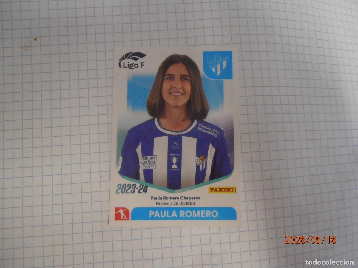Cartes &agrave; collectionner de Football: Paula Romero - Huelva -266B- 2023-24 Liga F.