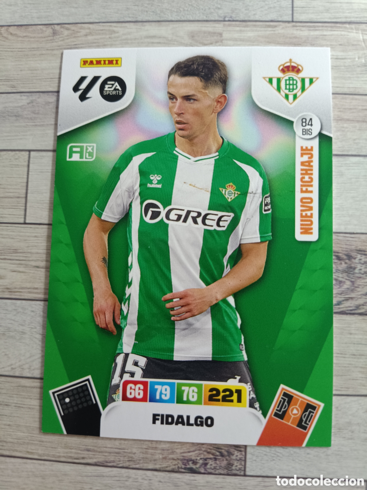 Cartes &agrave; collectionner de Football: 84 BIS FIDALGO REAL BETIS NUEVO FICHAJE ADRENALYN XL 2025 2026 PANINI 25 26