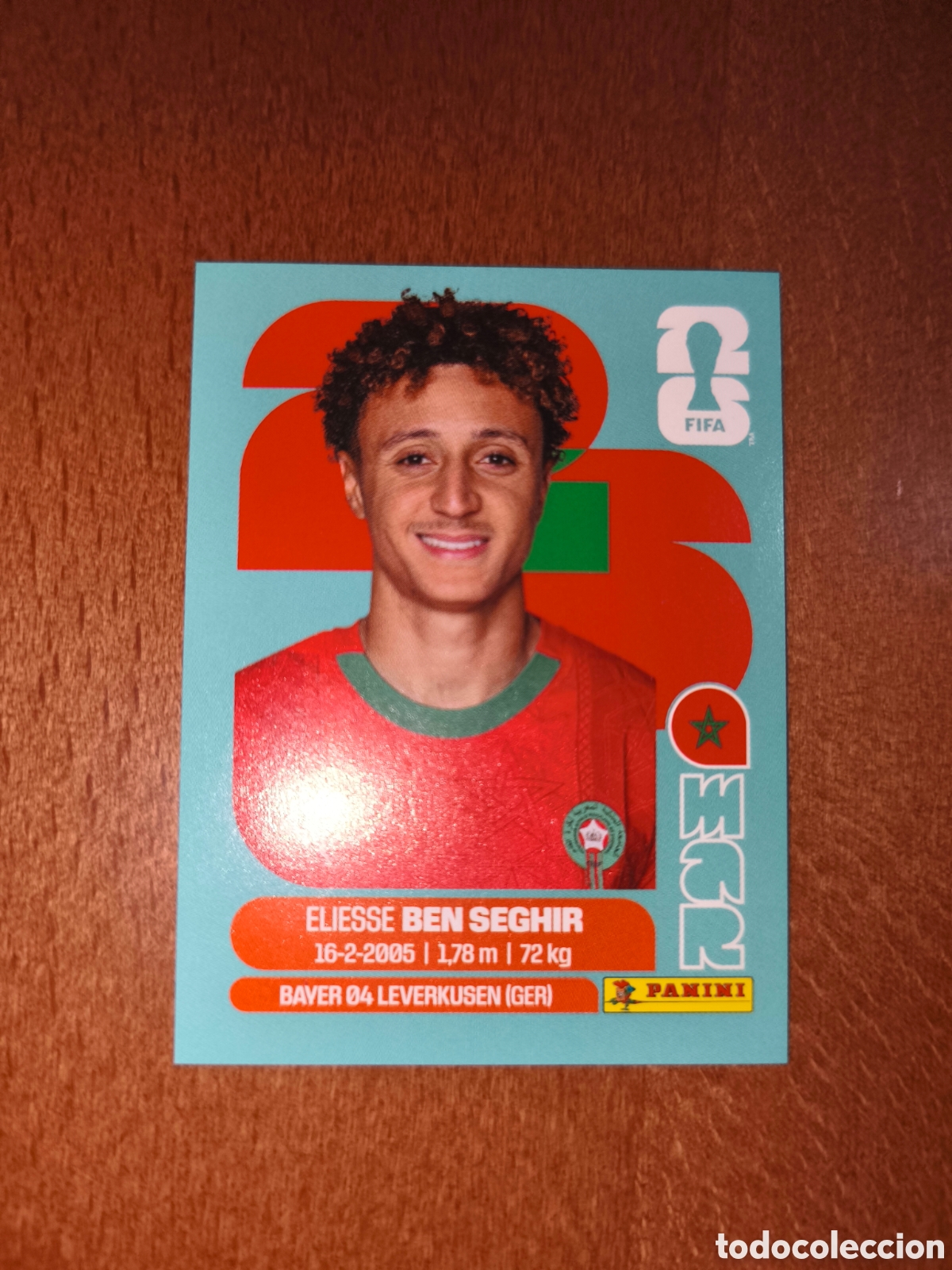 Cartes &agrave; collectionner de Football: MAR12 Eliesse Ben Seghir MAR 12 Fifa World Cup 2026 Marruecos
