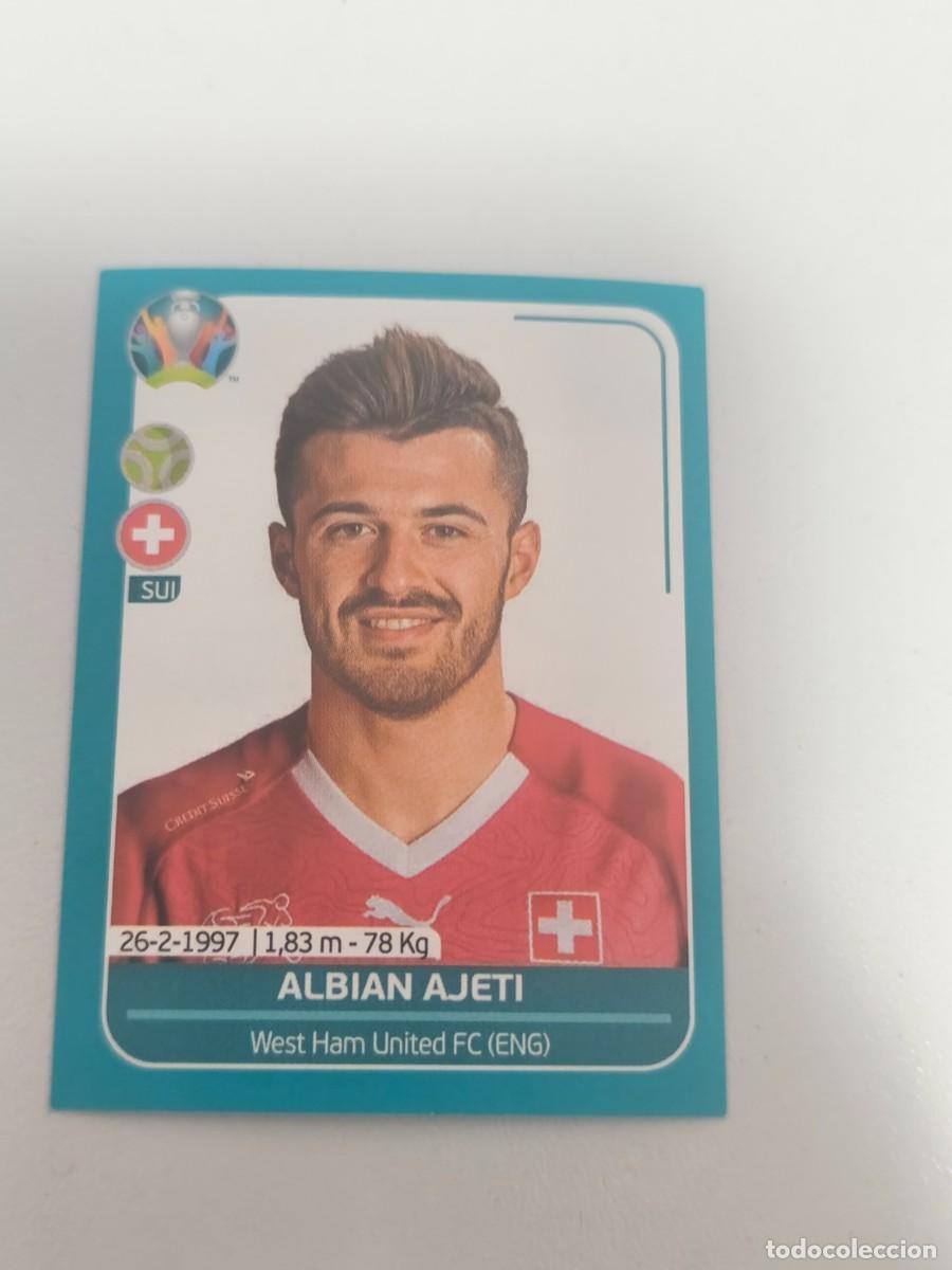 Cartes &agrave; collectionner de Football: UEFA EURO 2020 PREVIEW EUROCOPA PANINI ALBIAN AJETI 27 SUI CRM2