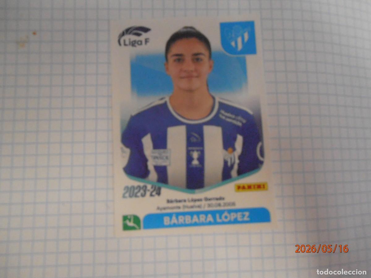 Cartes &agrave; collectionner de Football: B&aacute;rbara L&oacute;pez - Huelva - Liga F - 2023-24