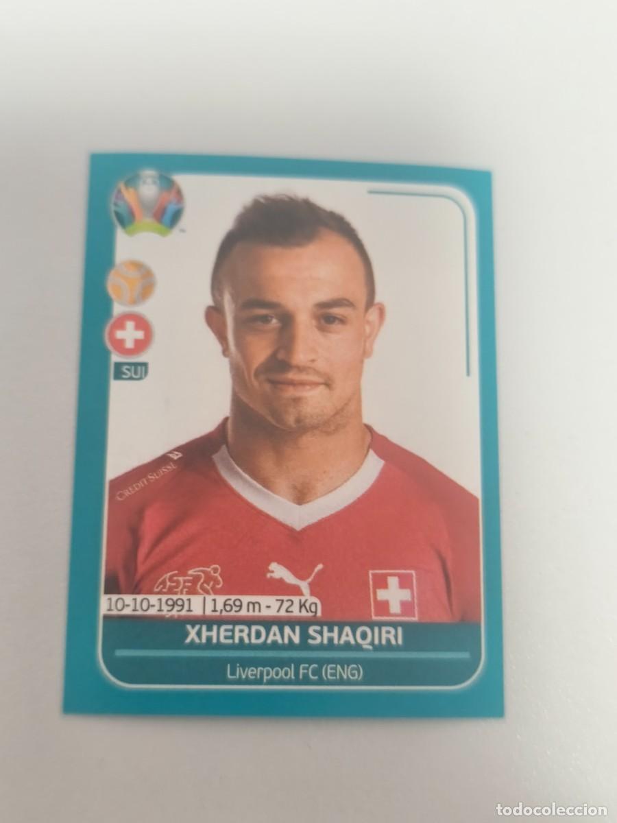 Cartes &agrave; collectionner de Football: UEFA EURO 2020 PREVIEW EUROCOPA PANINI XHERDAN SHAQURI 21 SUI CRM2