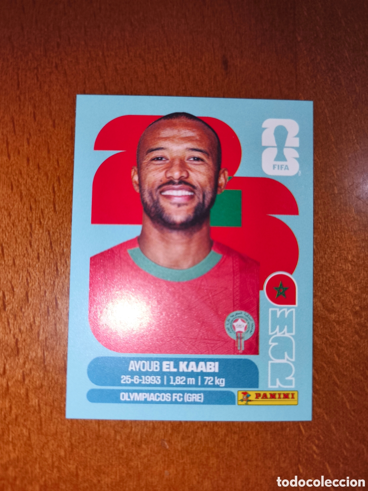 Figurine di Calcio: MAR20 Ayoub El Kaabi MAR 20 Fifa World Cup 2026 Marruecos