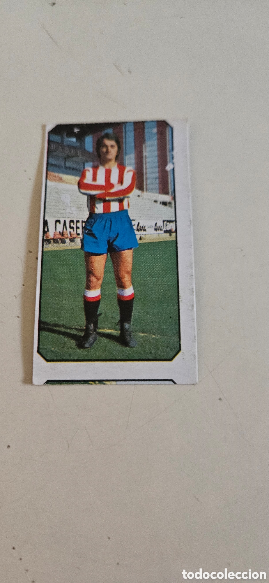 Cromos de F&uacute;tbol: Redondo sporting de gijon este 1977 1978 77 78 despegado