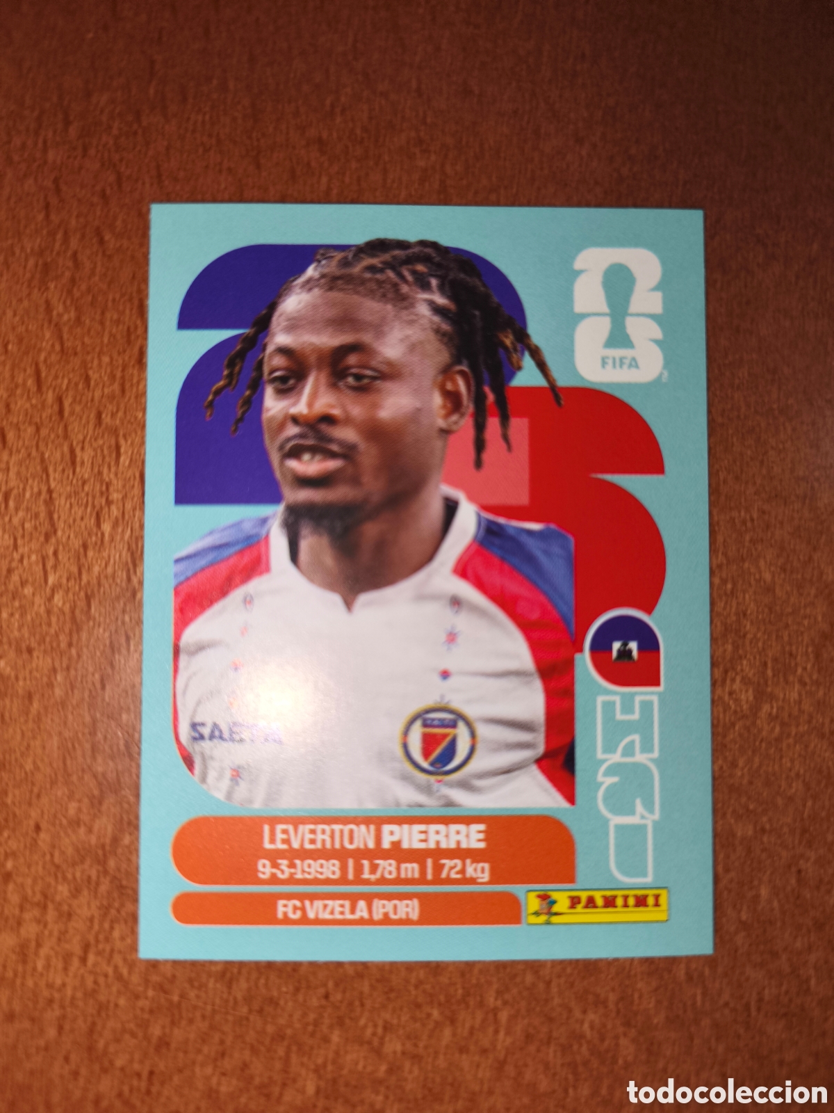 Cromos de F&uacute;tbol: HAI10 Leverton Pierre HAI 10 Fifa World Cup 2026 Hait&iacute;