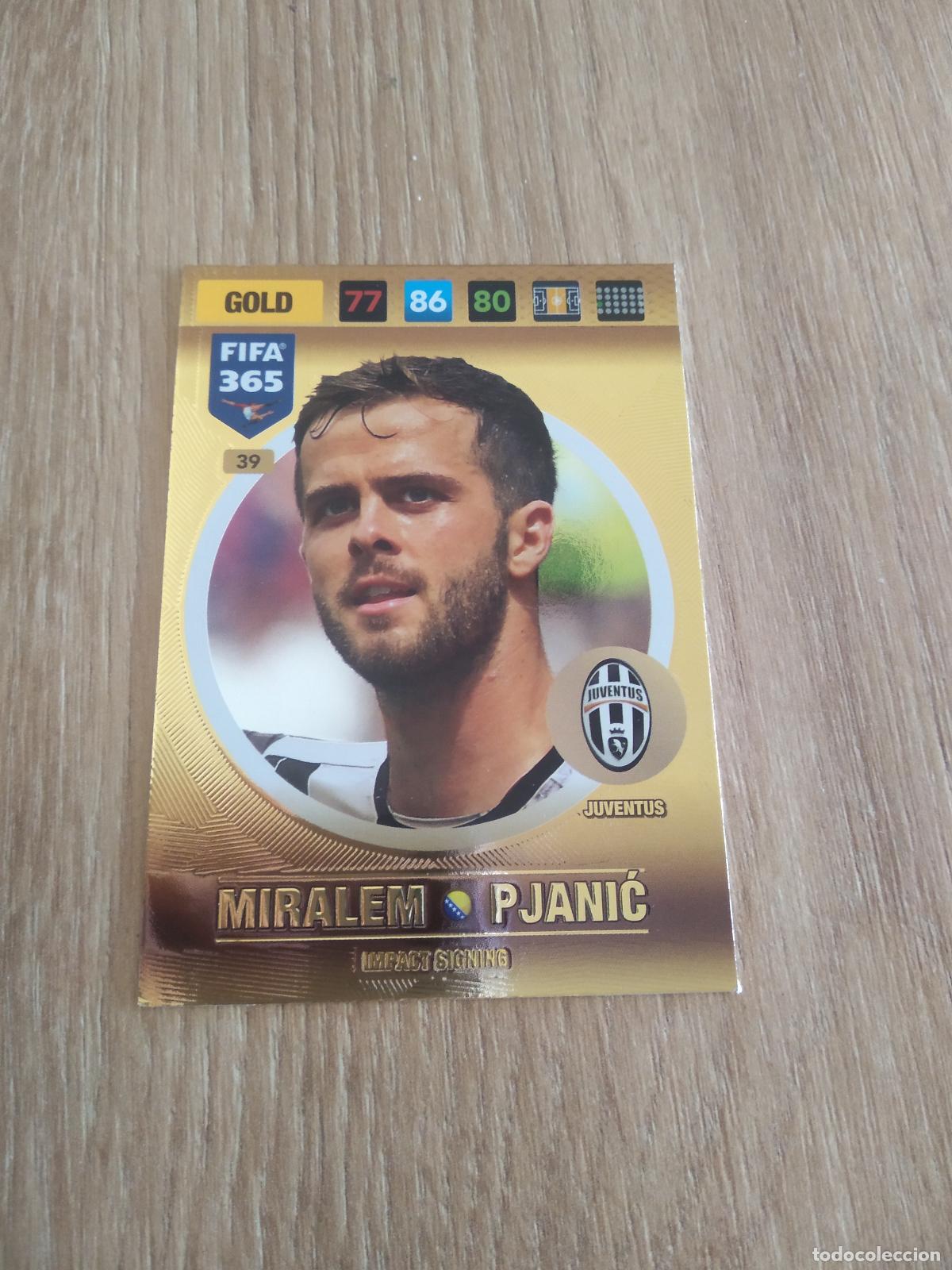 Cromos de F&uacute;tbol: 39 PJANIC JUVENTUS CROMO FUTBOL PANINI ADRENALYN 16-17 FIFA 365 2016-2017