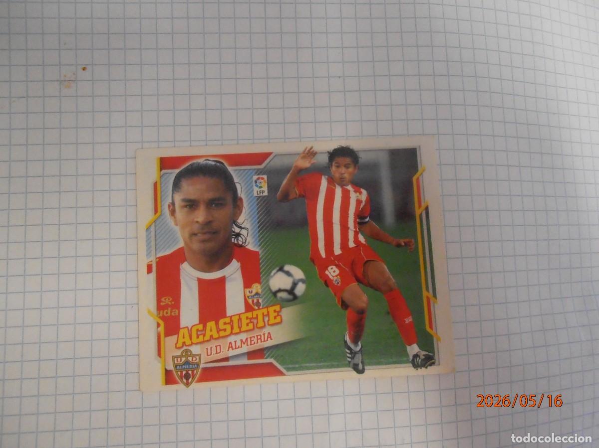 Cromos de Futebol: Acasiete - Almeria - 4 - 2010-11