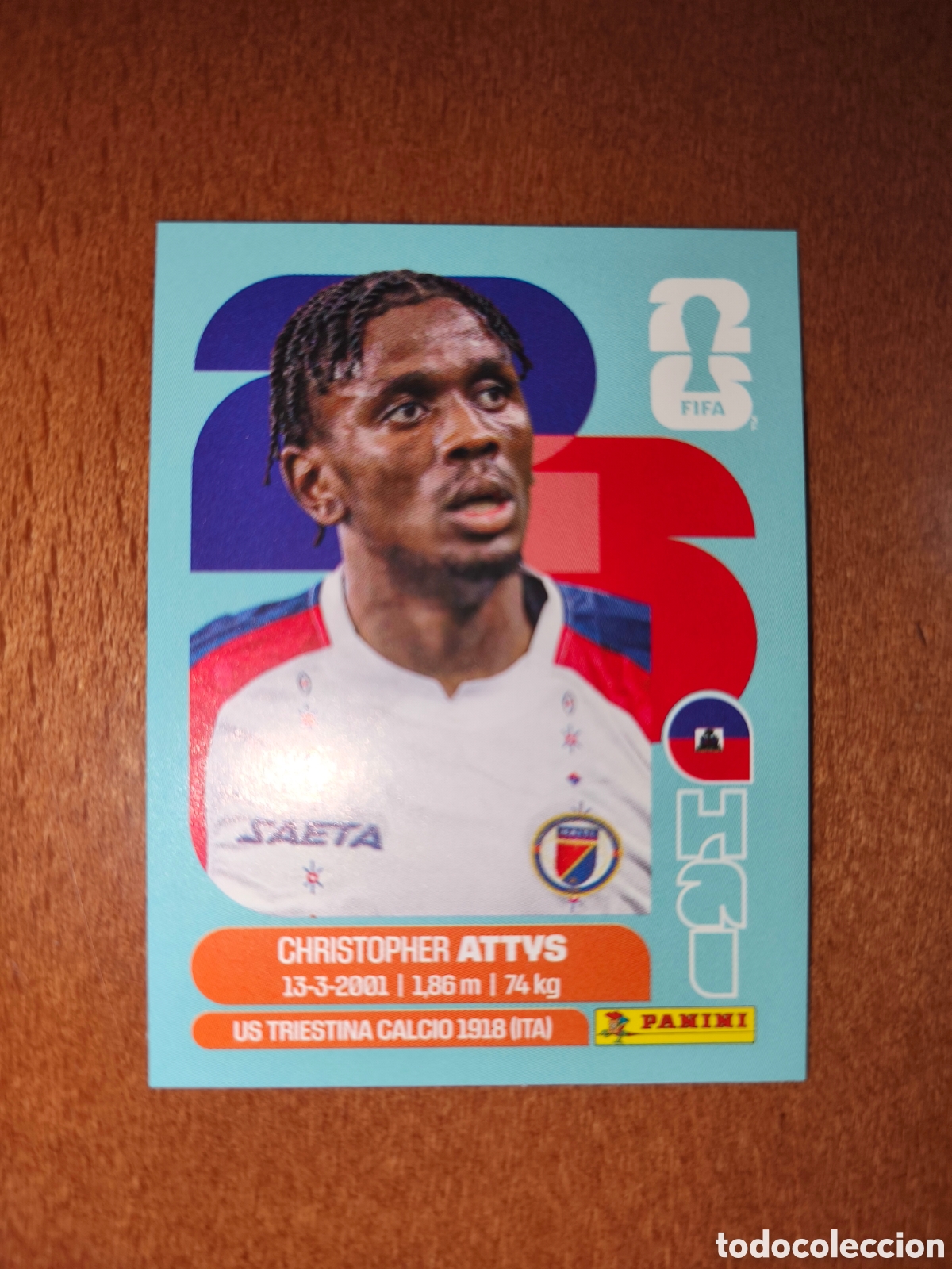 Cartes &agrave; collectionner de Football: HAI14 Christopher Attys HAI 14 Fifa World Cup 2026 Hait&iacute;