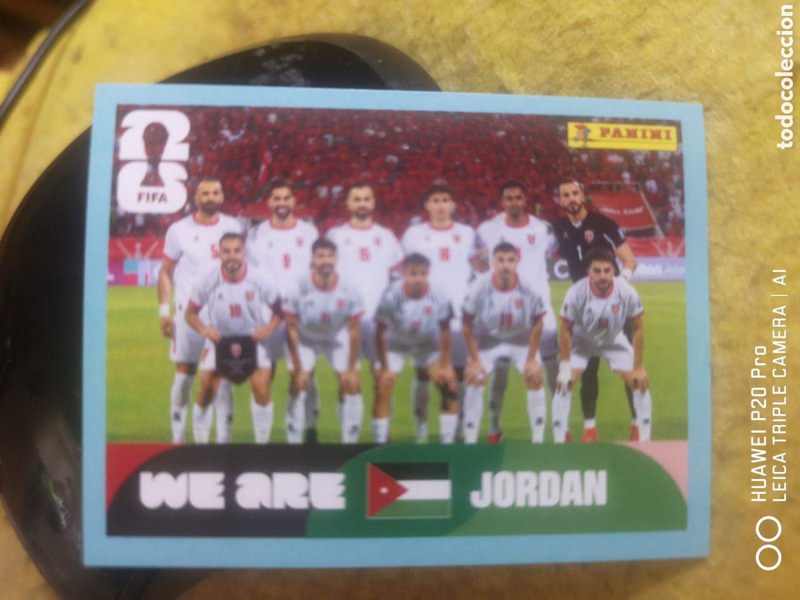 Cartes &agrave; collectionner de Football: FIFA WORLD CUP MUNDIAL 2026 ALINEACI&Oacute;N JORDANIA - JOR 13