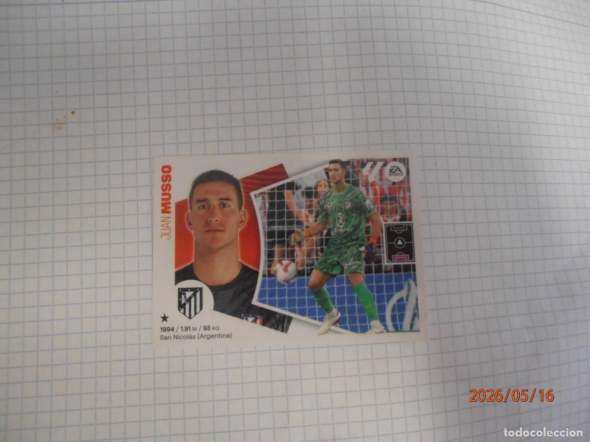 Cartes &agrave; collectionner de Football: Musso - At. Madrid - 4 bis- 2024/25