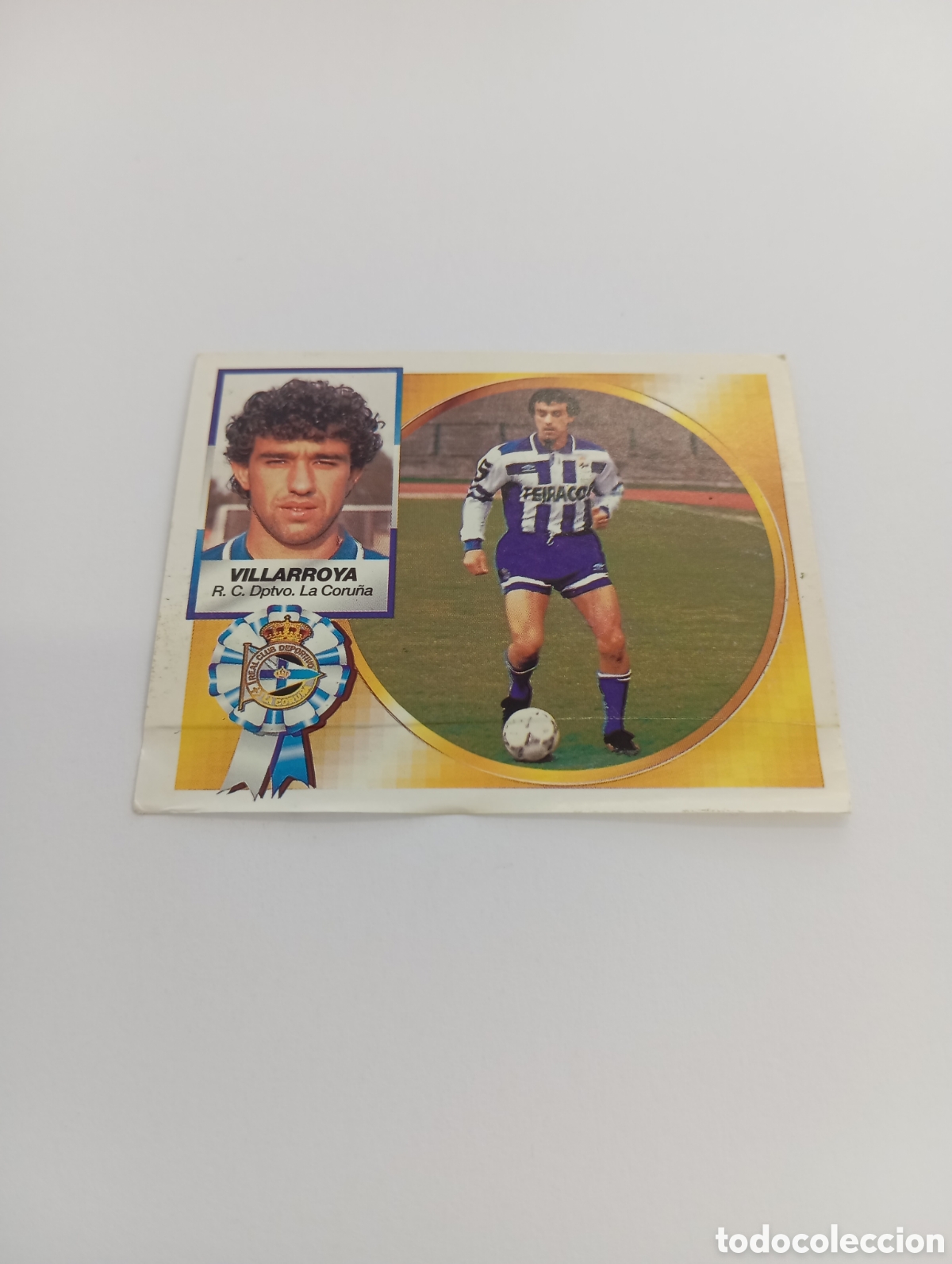 Cartes &agrave; collectionner de Football: FICHAJE 21 VILLARROYA Liga Este 1994 1995 Recuperado PANINI 94 95