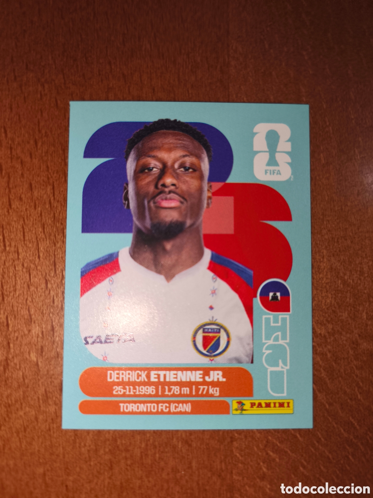 Cartes &agrave; collectionner de Football: HAI15 Derrick Etienne Jr. HAI 15 Fifa World Cup 2026 Hait&iacute;