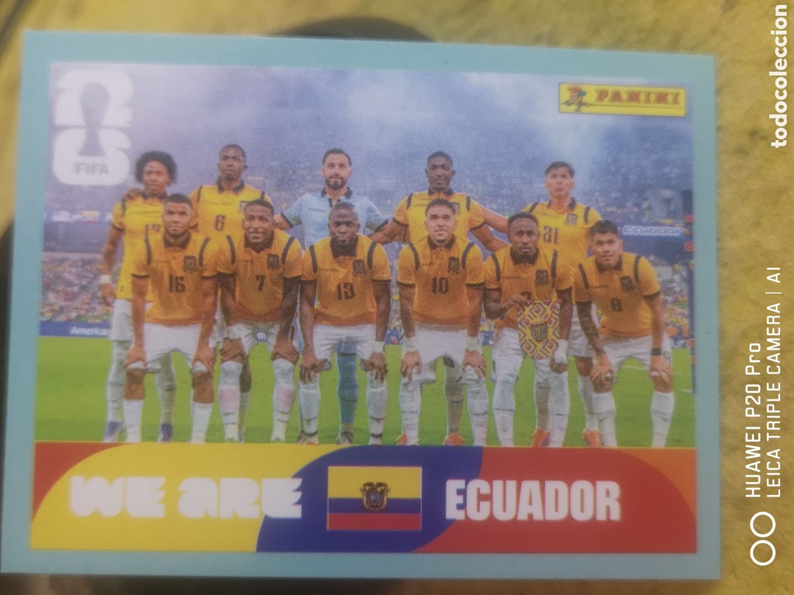 Figurine di Calcio: FIFA WORLD CUP MUNDIAL 2026 ALINEACI&Oacute;N ECUADOR - ECU 13