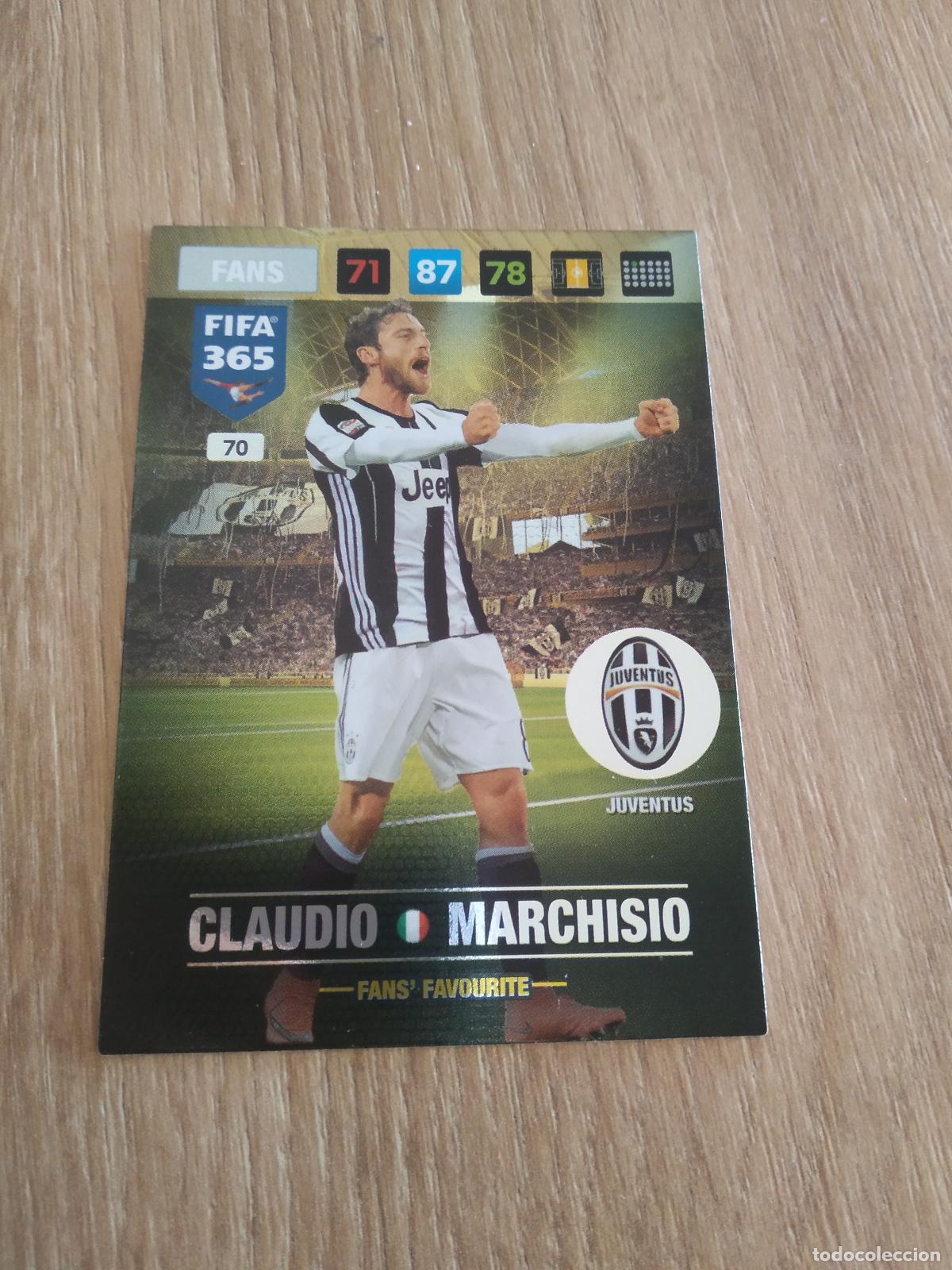 Cromos de Futebol: 70 MARCHISIO JUVENTUS CROMO FUTBOL PANINI ADRENALYN 16-17 FIFA 365 2016-2017