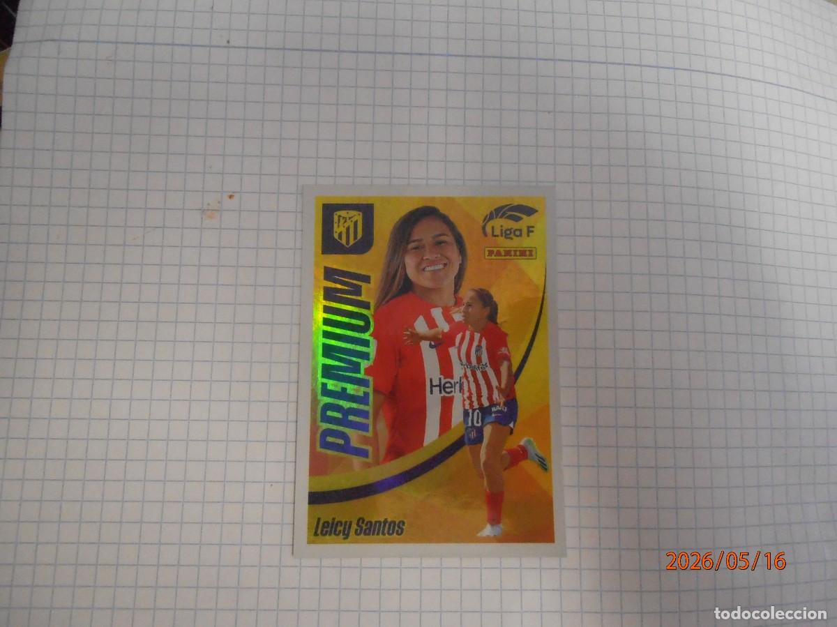Cromos de F&uacute;tbol: Lecy Santos - Premium At. Madrid - 2023-24 - F