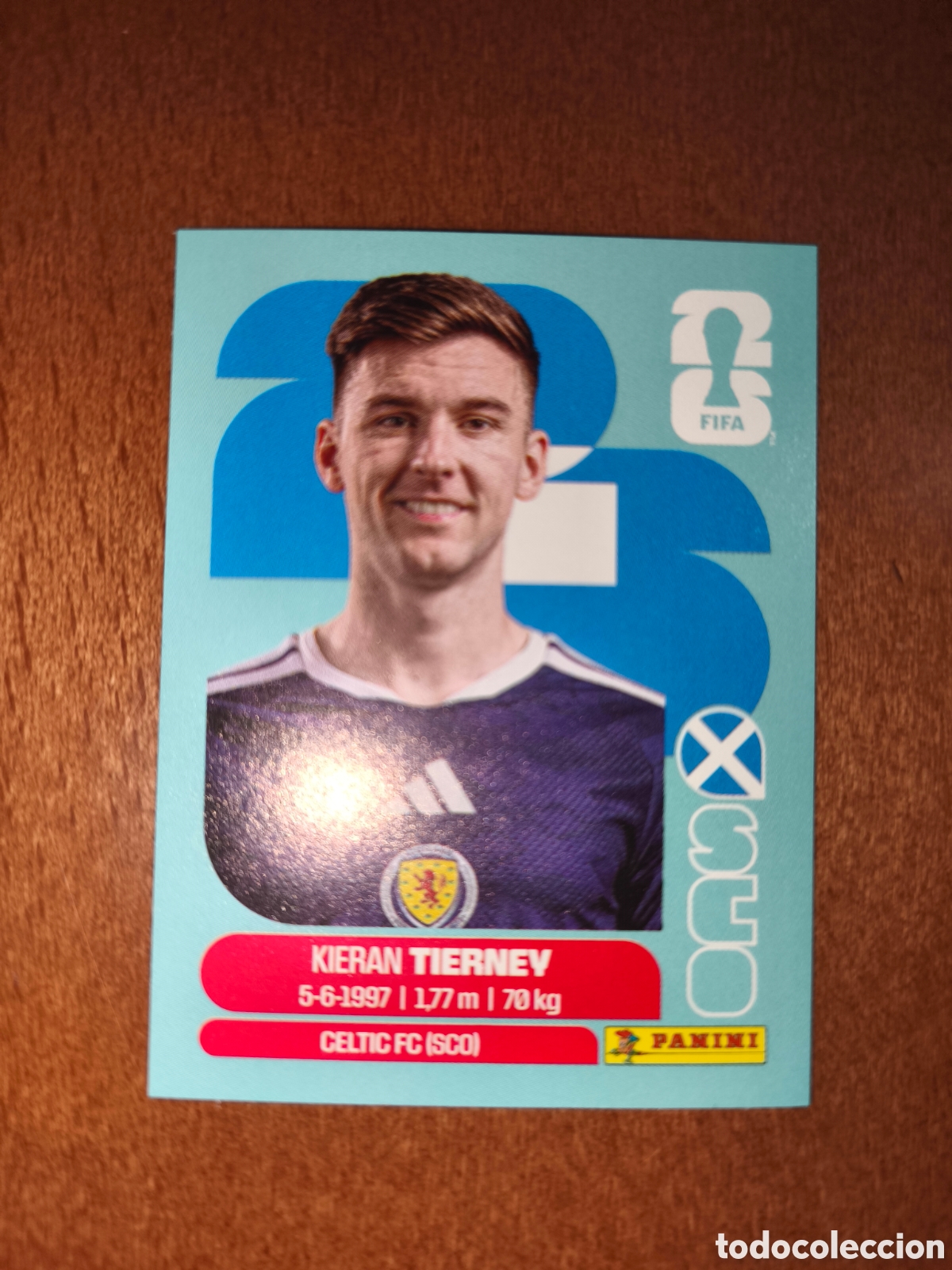Cromos de F&uacute;tbol: SCO4 Kieran Tierney SCO 4 Fifa World Cup 2026 Escocia