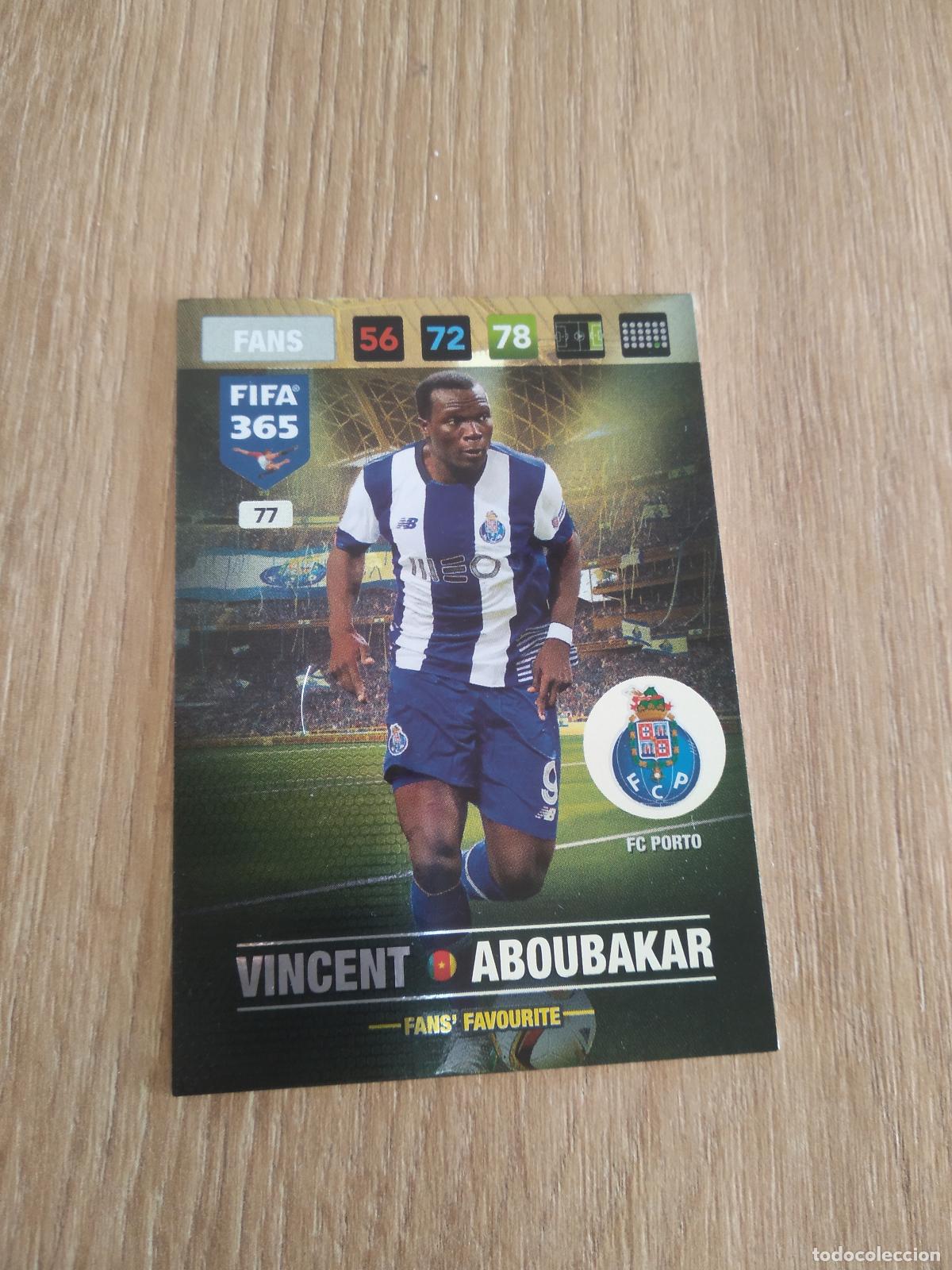 Cromos de F&uacute;tbol: 77 ABOUBAKAR PORTO CROMO FUTBOL PANINI ADRENALYN 16-17 FIFA 365 2016-2017