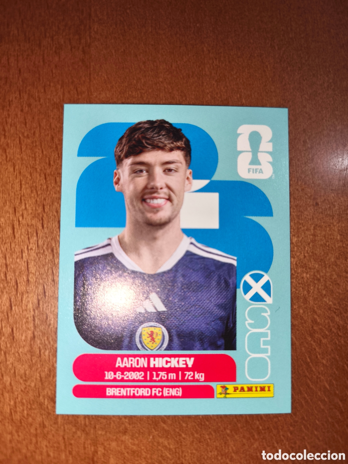 Cromos de F&uacute;tbol: SCO5 Aaron Hickey SCO 5 Fifa World Cup 2026 Escocia