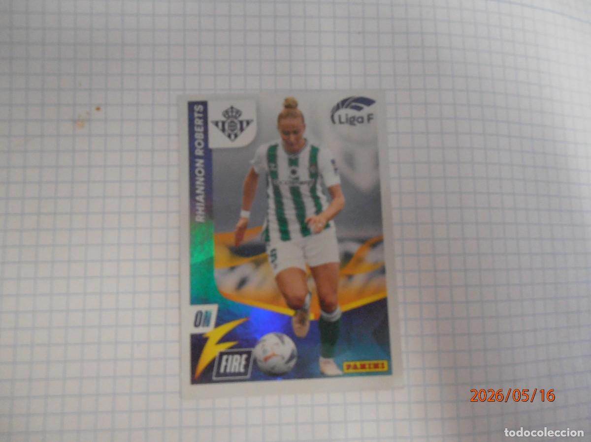 Cartes &agrave; collectionner de Football: Rhiannon Roberts - Betis on fire 2023-24 Liga F