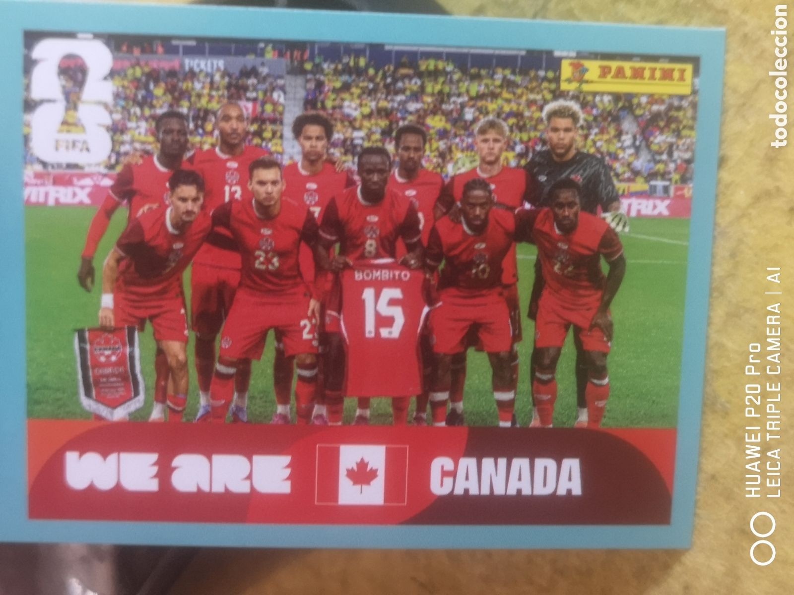 Cromos de F&uacute;tbol: FIFA WORLD CUP MUNDIAL 2026 ALINEACI&Oacute;N CANADA - CAN 13