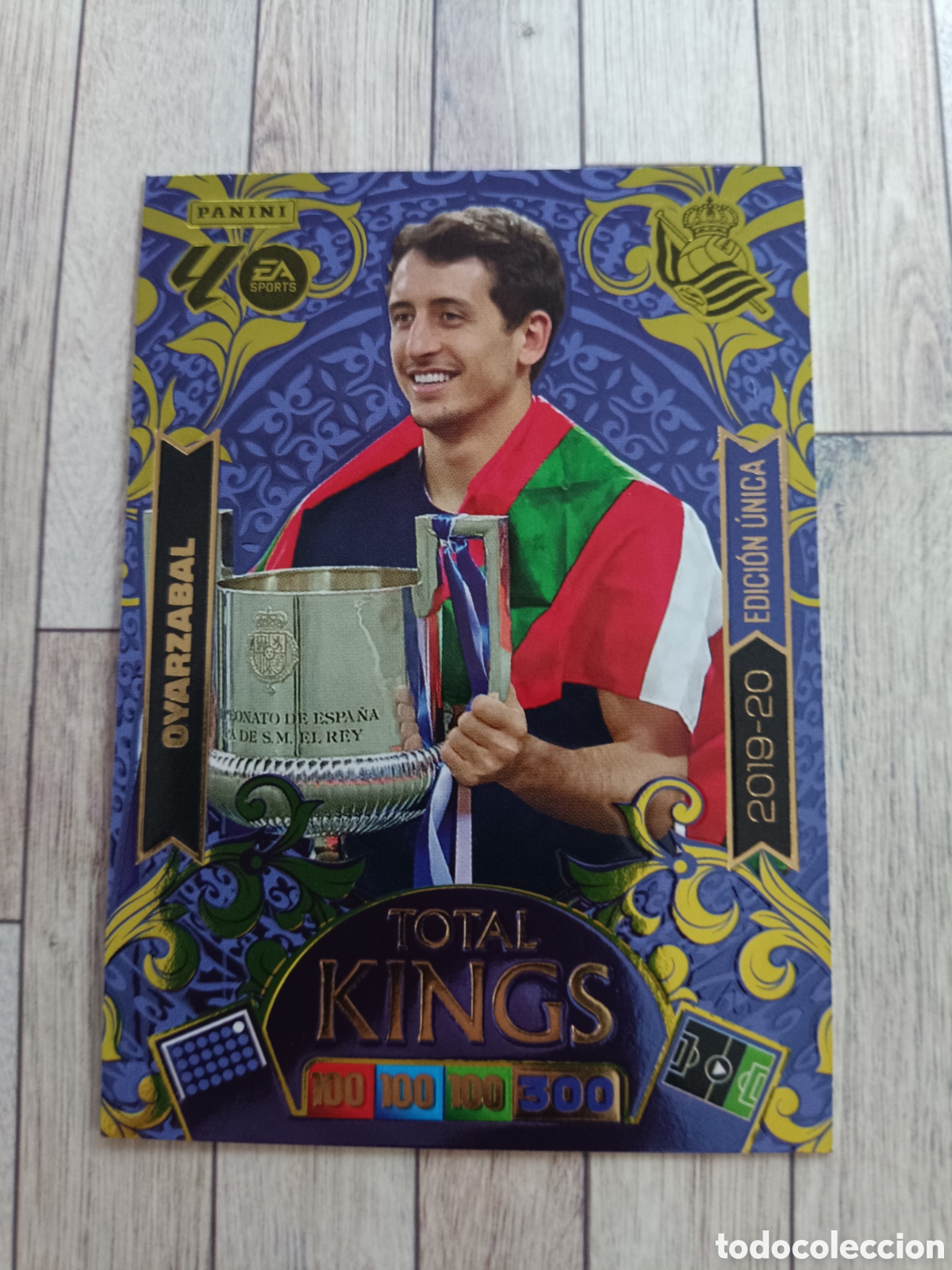 Cromos de F&uacute;tbol: MIKEL OYARZABAL REAL SOCIEDAD TOTAL KINGS DREAM BOX ADRENALYN XL 2025 2026 PANINI 25 26