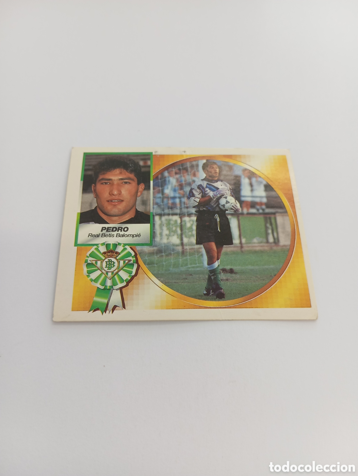 Cromos de F&uacute;tbol: FICHAJE 27 PEDRO Betis Liga Este 1994 1995 NUEVO SIN PEGAR PANINI 94 95