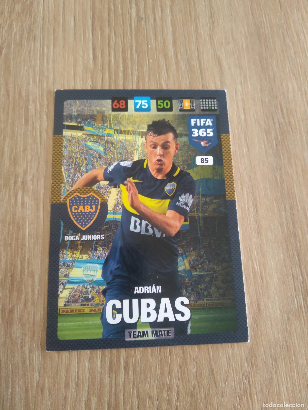 Cromos de F&uacute;tbol: 85 ADRIAN CUBAS BOCA JUNIORS CROMO FUTBOL PANINI ADRENALYN 16-17 FIFA 365 2016-2017