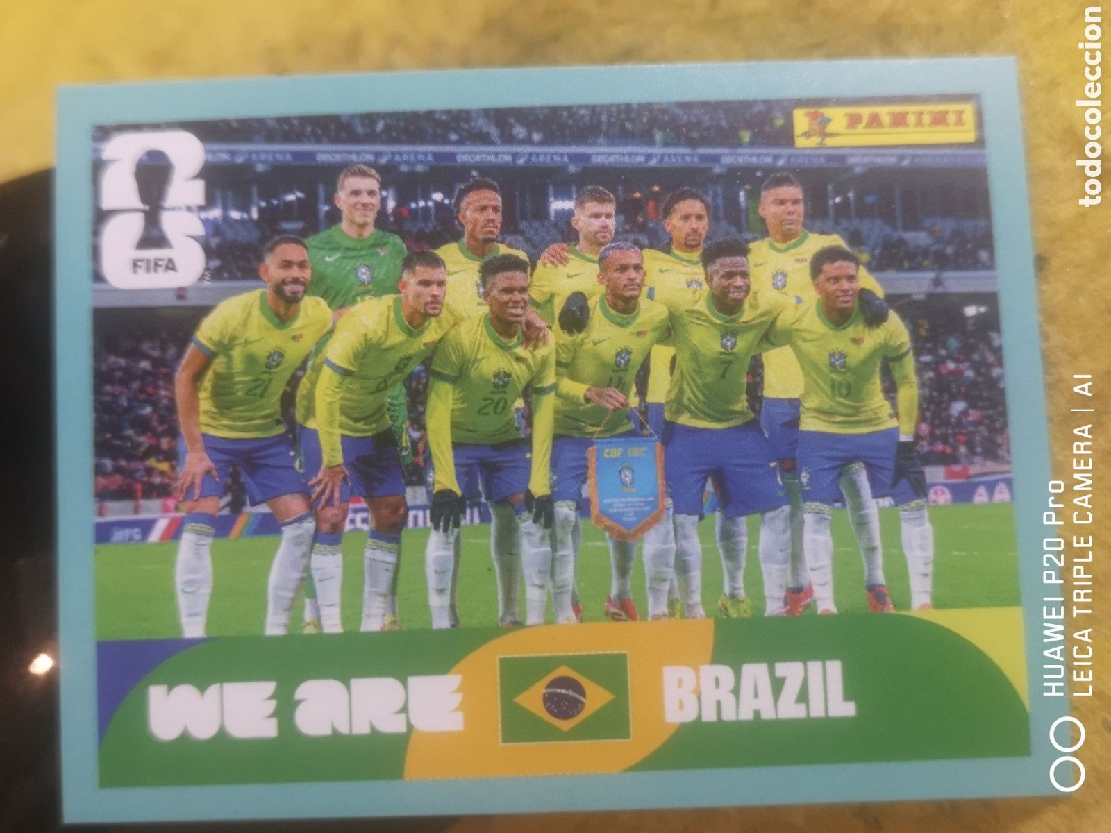 Cromos de F&uacute;tbol: FIFA WORLD CUP MUNDIAL 2026 ALINEACI&Oacute;N BRASIL - BRA 13