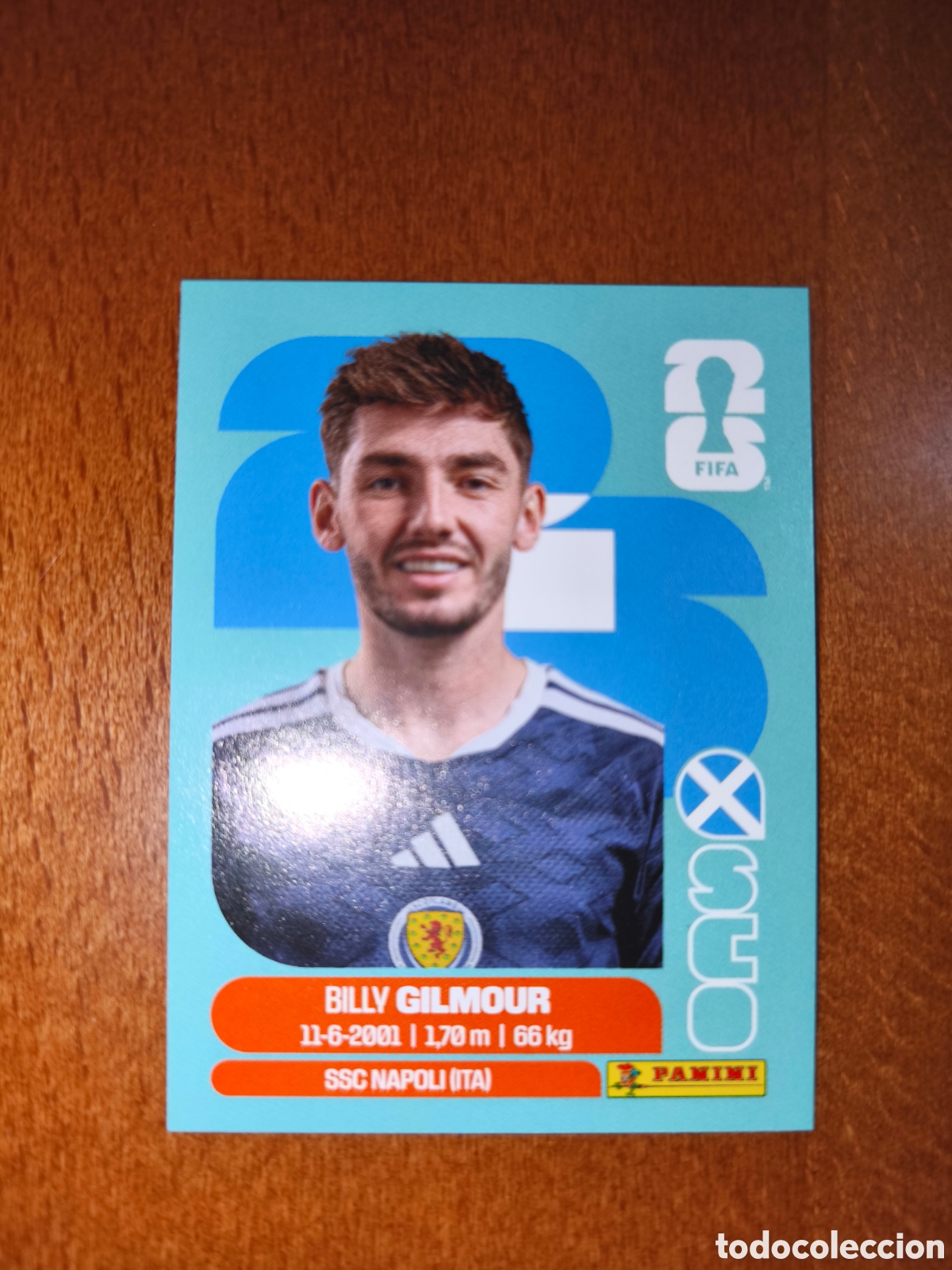 Cartes &agrave; collectionner de Football: SCO12 Billy Gilmour SCO 12 Fifa World Cup 2026 Escocia
