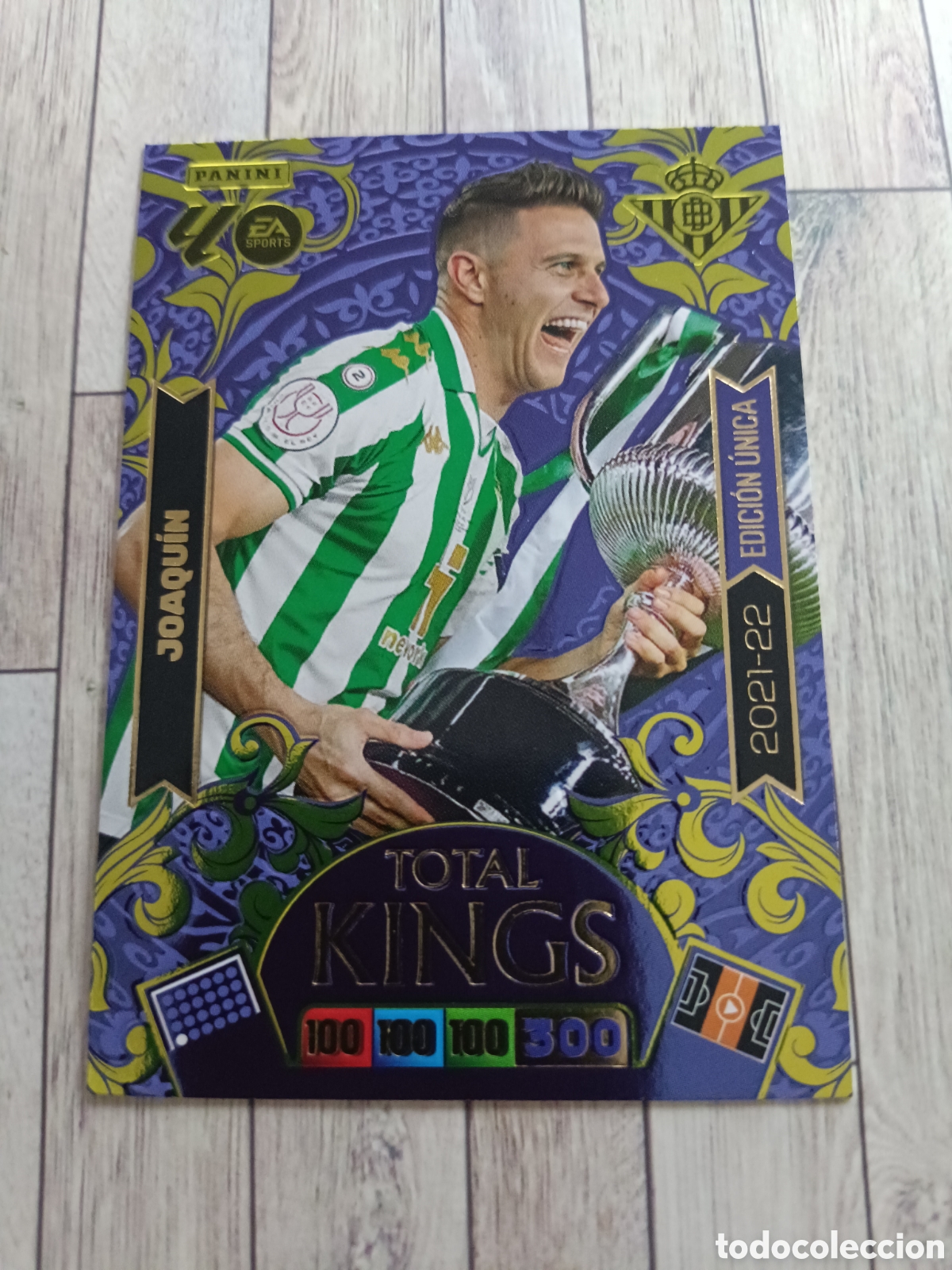 Cromos de F&uacute;tbol: JOAQUIN REAL BETIS TOTAL KINGS DREAM BOX ADRENALYN XL 2025 2026 PANINI 25 26