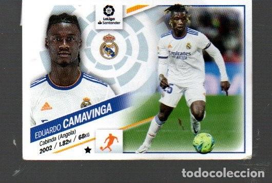 Cromos de F&uacute;tbol: CROMO DE FUTBOL DE REAL MADRID CAMAVINGA N&ordm; 13 DEL A&Ntilde;O 2022/23 DE EDITO ESTE PANINI NO ESTUVO PEGADO