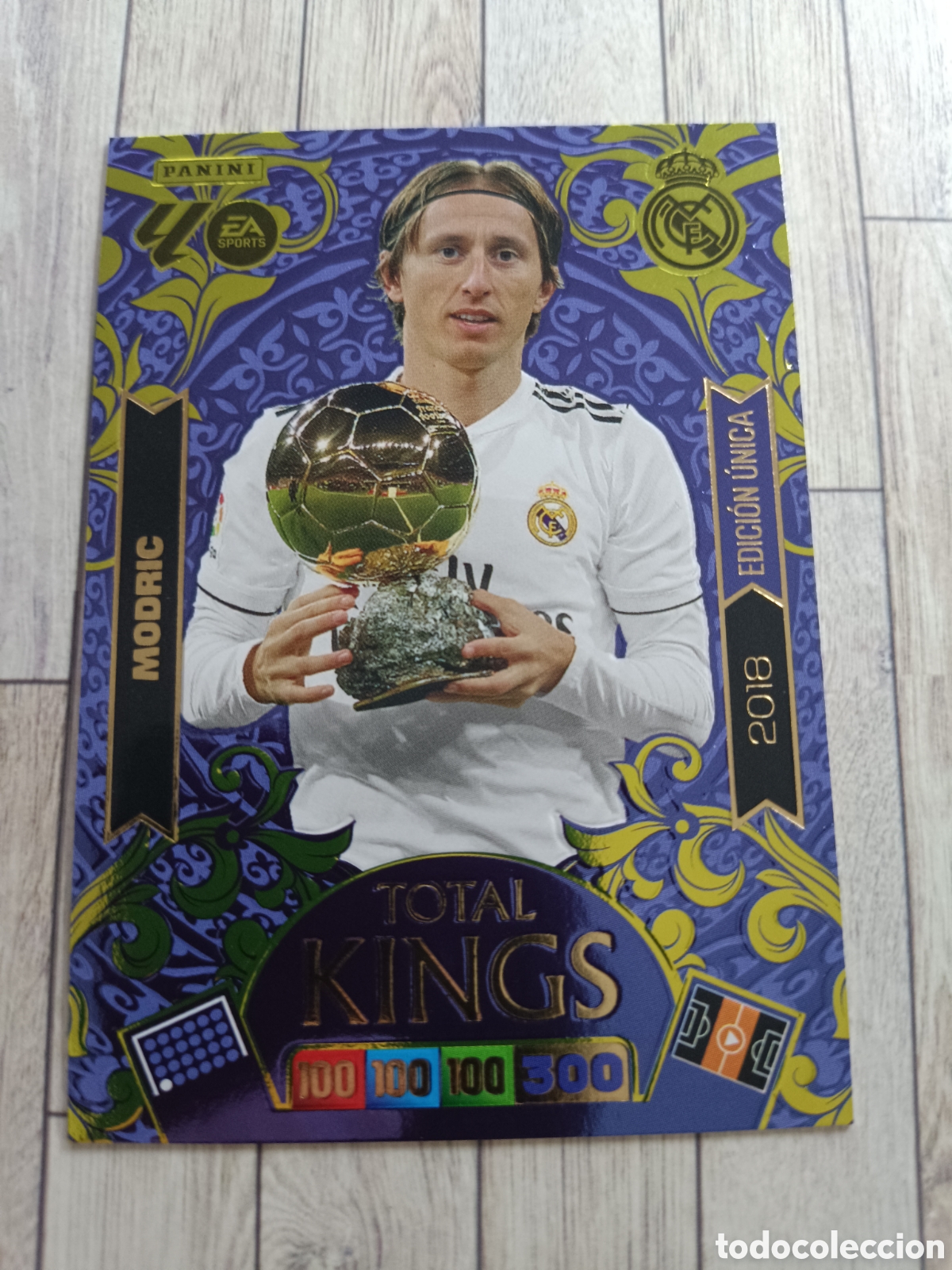 Cromos de F&uacute;tbol: MODRIC REAL MADRID TOTAL KINGS DREAM BOX ADRENALYN XL 2025 2026 PANINI 25 26