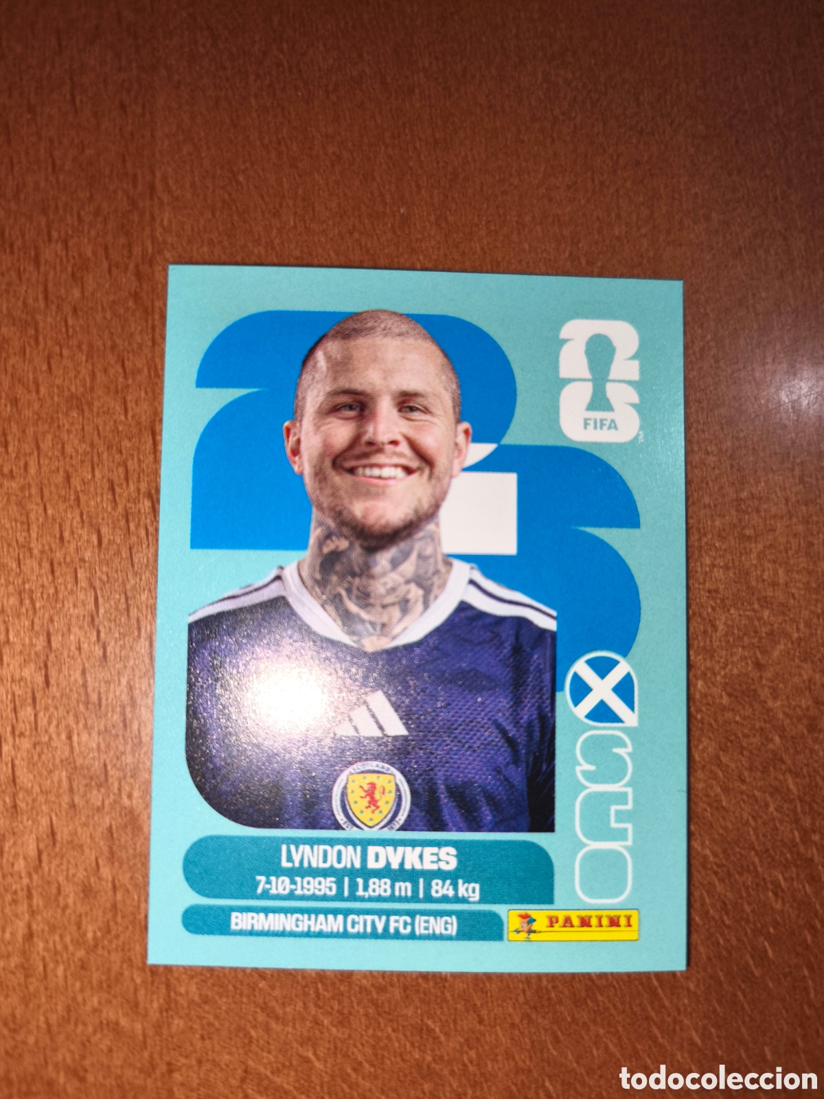 Cromos de F&uacute;tbol: SCO18 Lyndon Dykes SCO 18 Fifa World Cup 2026 Escocia