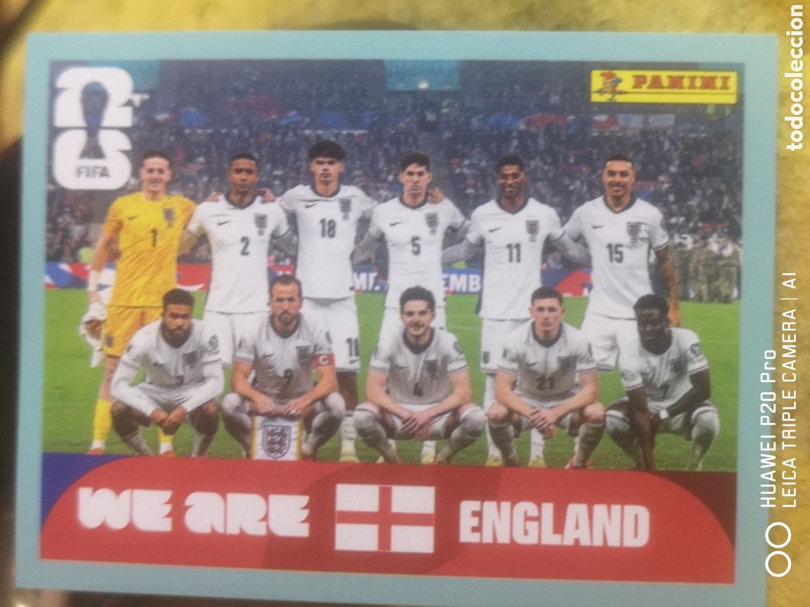 Cromos de F&uacute;tbol: FIFA WORLD CUP MUNDIAL 2026 ALINEACI&Oacute;N INGLATERRA - ENG 13