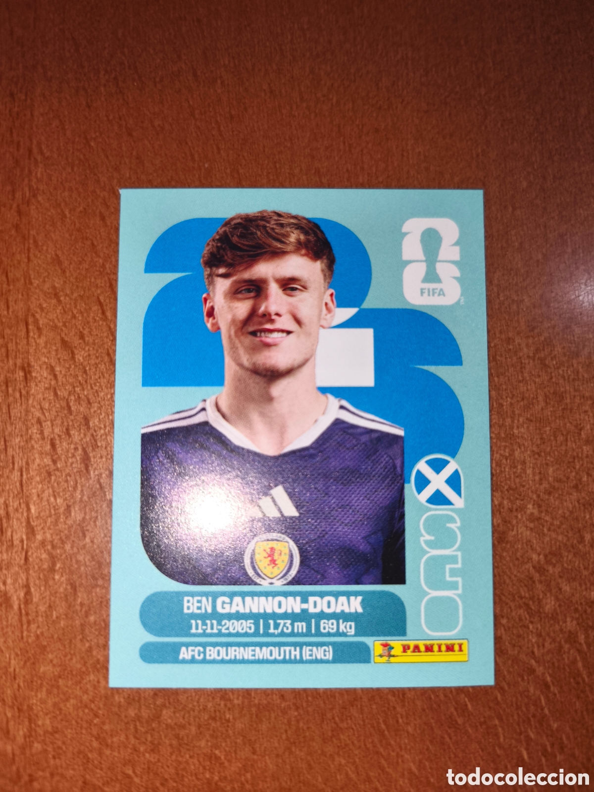 Cromos de F&uacute;tbol: SCO20 Ben Gannon-Doak SCO 20 Fifa World Cup 2026 Escocia
