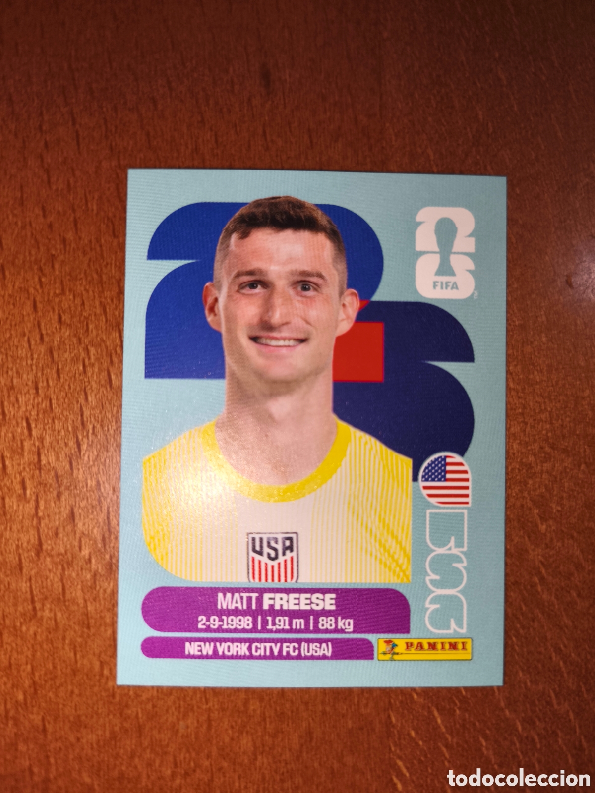 Cromos de F&uacute;tbol: USA2 Matt Freese USA 2 Fifa World Cup 2026 Estados Unidos