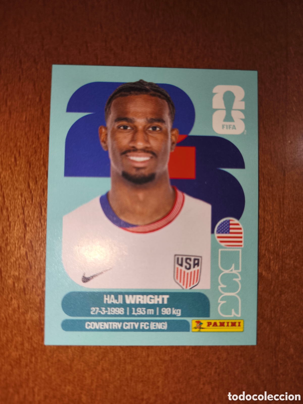 Figurine di Calcio: USA19 Haji Wright USA 19 Fifa World Cup 2026 Estados Unidos