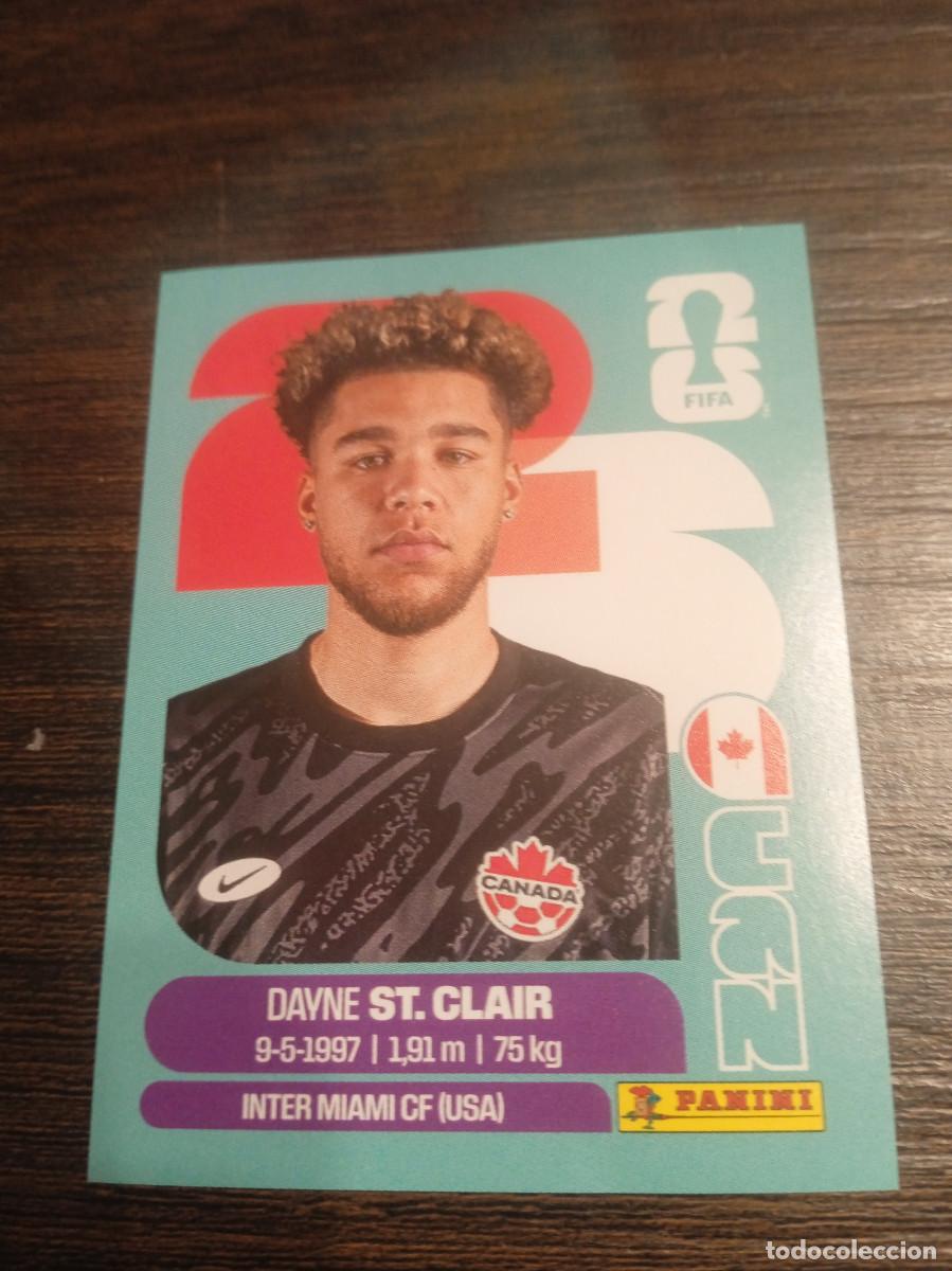 Fu&szlig;ball-Sticker: Cromo Mundial Futbol 2026 Panini canada usa Mexico Canada Dayne St clair CAN 2