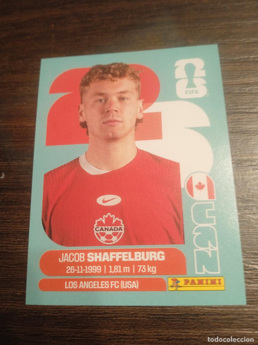 Cromos de F&uacute;tbol: Cromo Mundial Futbol 2026 Panini canada usa Mexico Canada Jacob Shaffelburg CAN 14