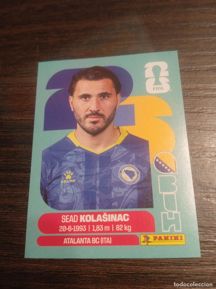 Cromos de F&uacute;tbol: Cromo Mundial Futbol 2026 Panini canada usa Mexico Bosnia Sead kolasinac BIH 4