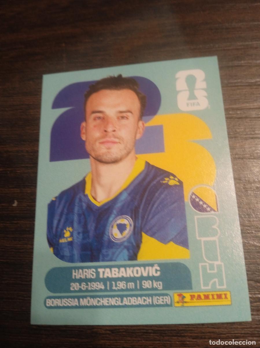 Cromos de F&uacute;tbol: Cromo Mundial Futbol 2026 Panini canada usa Mexico Bosnia Haris Tabakovic BIH 20
