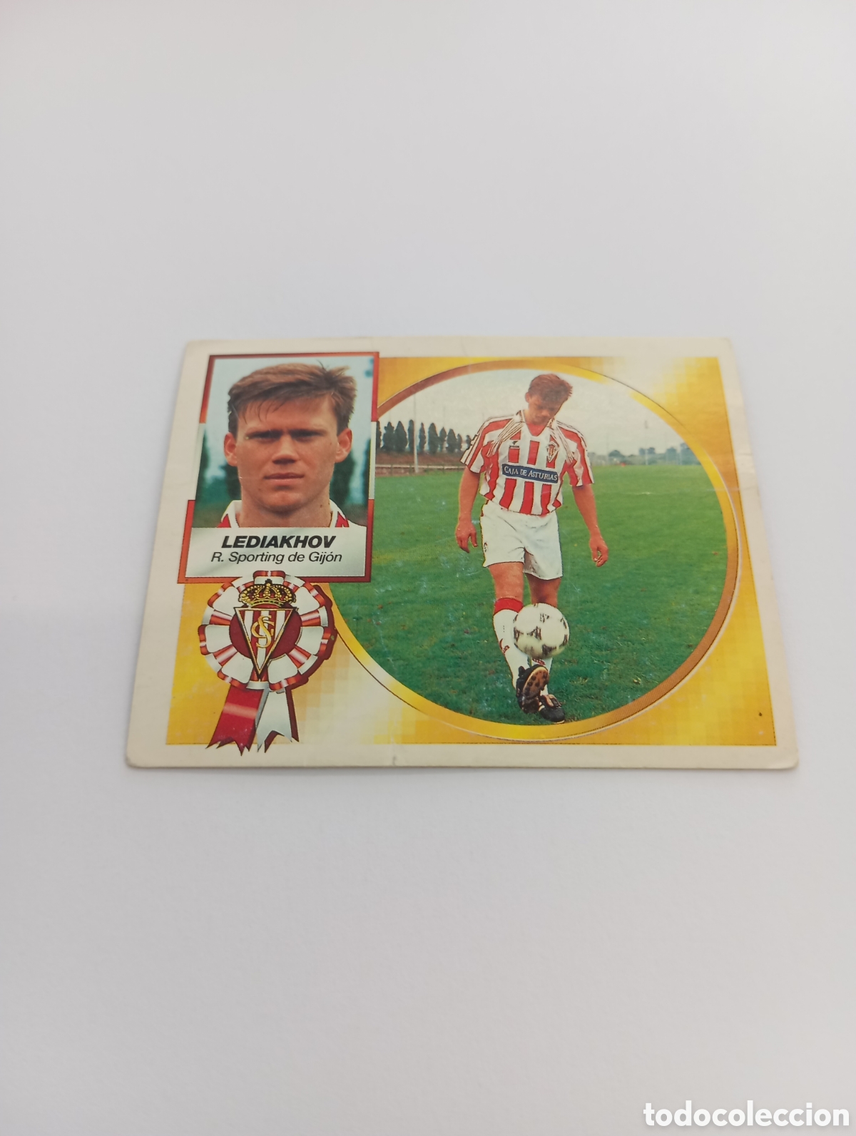 Cromos de F&uacute;tbol: FICHAJE 31 LEDIAKHOV Liga Este 1994 1995 NUEVO SIN PEGAR PANINI 94 95